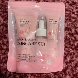 Japan Sakura Travel Skincare Set - Pink